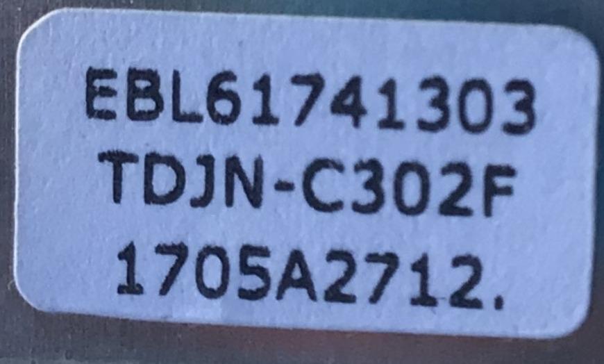 RF MODULO TUNER SELECTOR SINTONIZADOR VARICAP PARA TV LG “NUEVO“/ NUMERO DE PARTE EBL61741303 / TDJN-C302F / 1705A2712 / MODELOS  22LJ4540-PU.AUSHLPM / 22LH4530-PU.BUSXLPM - Imagen 3